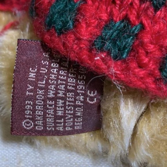 Ty Beanie Baby 8" Bears in Sweaters Bundle Bearkhardt, Fairbanks, Salty - Picture 6 of 10